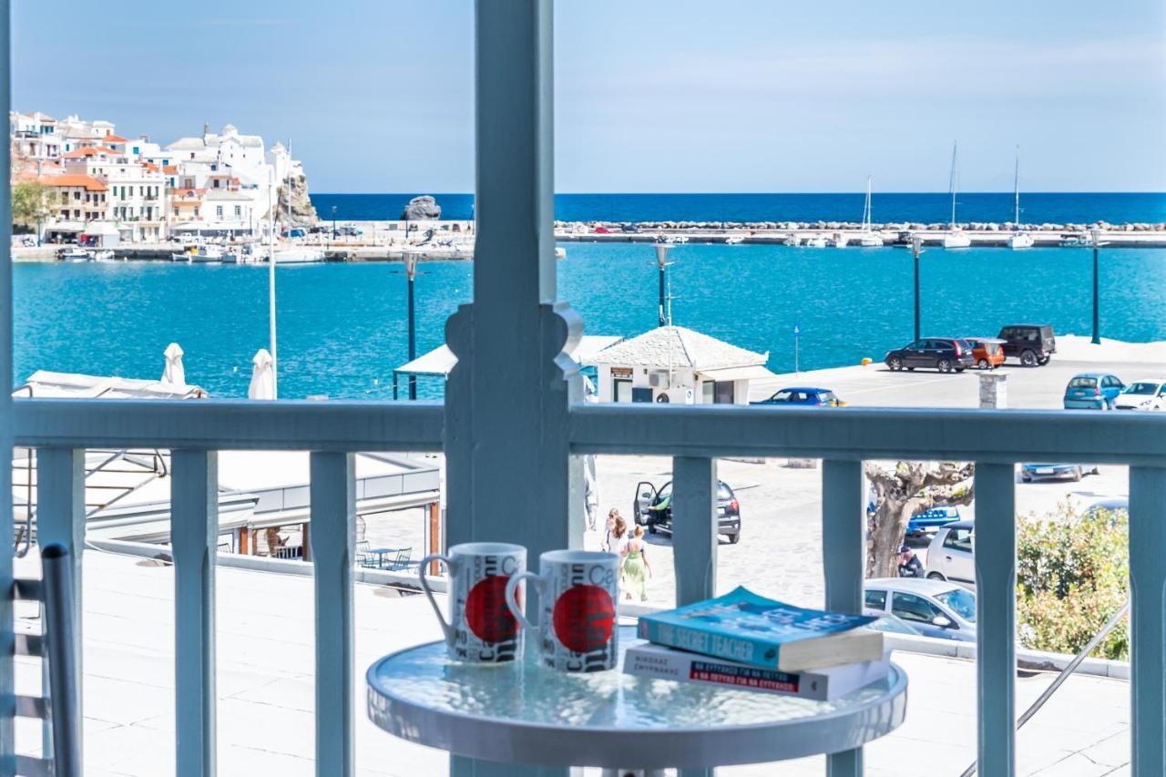 Marialena Rooms Skopelos Town Bagian luar foto