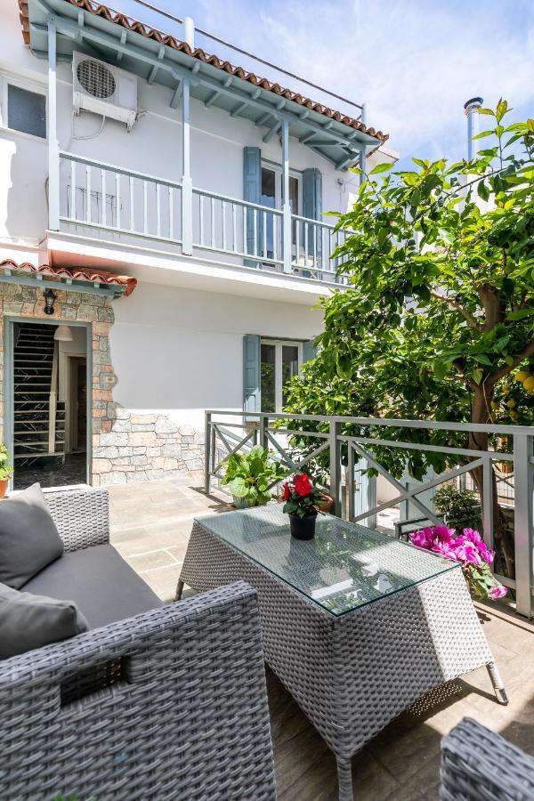 Marialena Rooms Skopelos Town Bagian luar foto