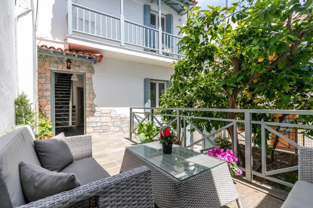Marialena Rooms Skopelos Town Bagian luar foto